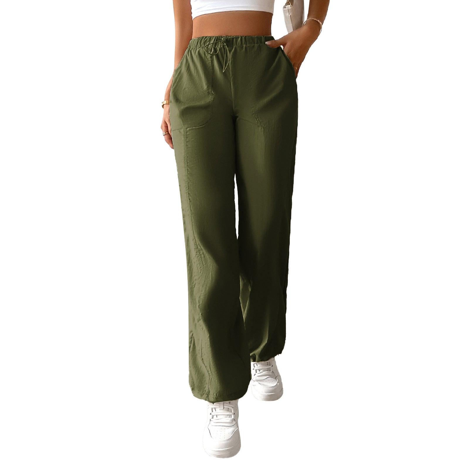 Women's Fashion Casual Loose-fitting Wide-leg Trousers - Nioor