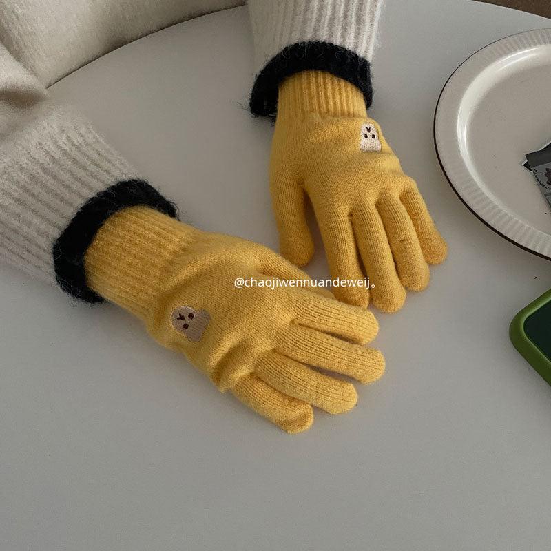 South Korea Facial Expression Bag Gloves For Women - Nioor