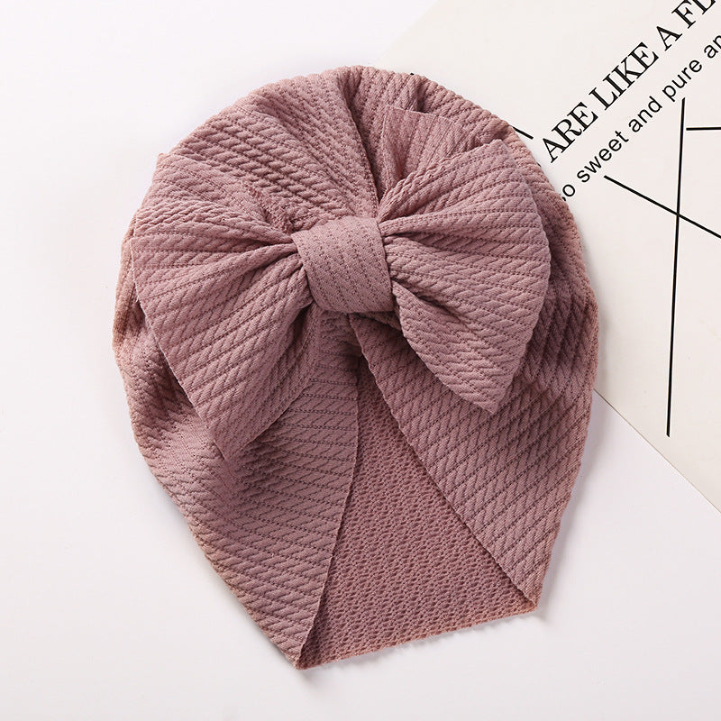 New Autumn And Winter Sunken Stripe Children Hat