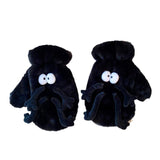 Women's Gloves Funny Cute Warm With Velvet - Nioor