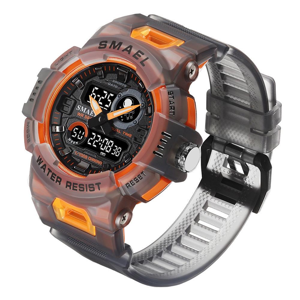 Multi-functional Waterproof Watch For Male And Female Students - Nioor