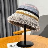 Knitted Wool Female Fisherman Hat - Nioor