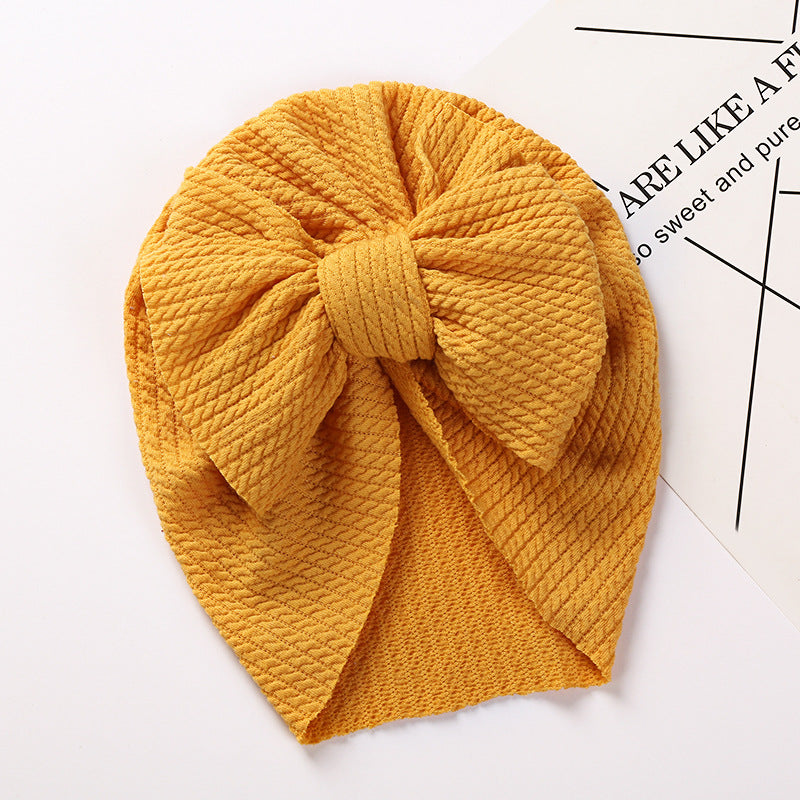 New Autumn And Winter Sunken Stripe Children Hat