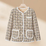 Fleece-lined Classic Style Cotton Coat Autumn And Winter - Nioor