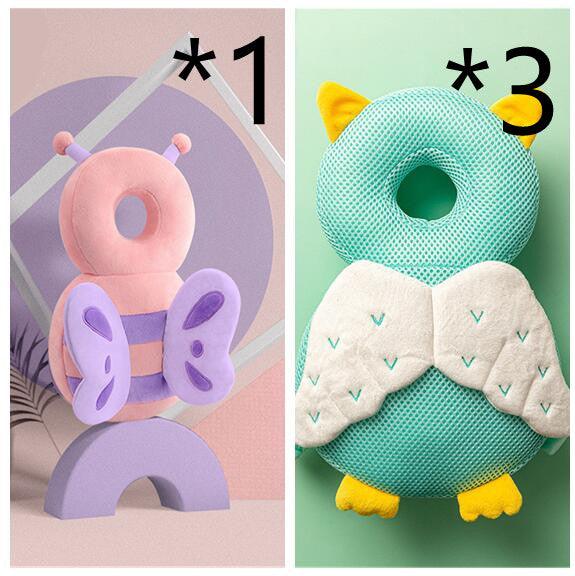 Baby Toddler Headrest Child Protection Baby Head Protection Cushion Cute Angel Wings - Nioor