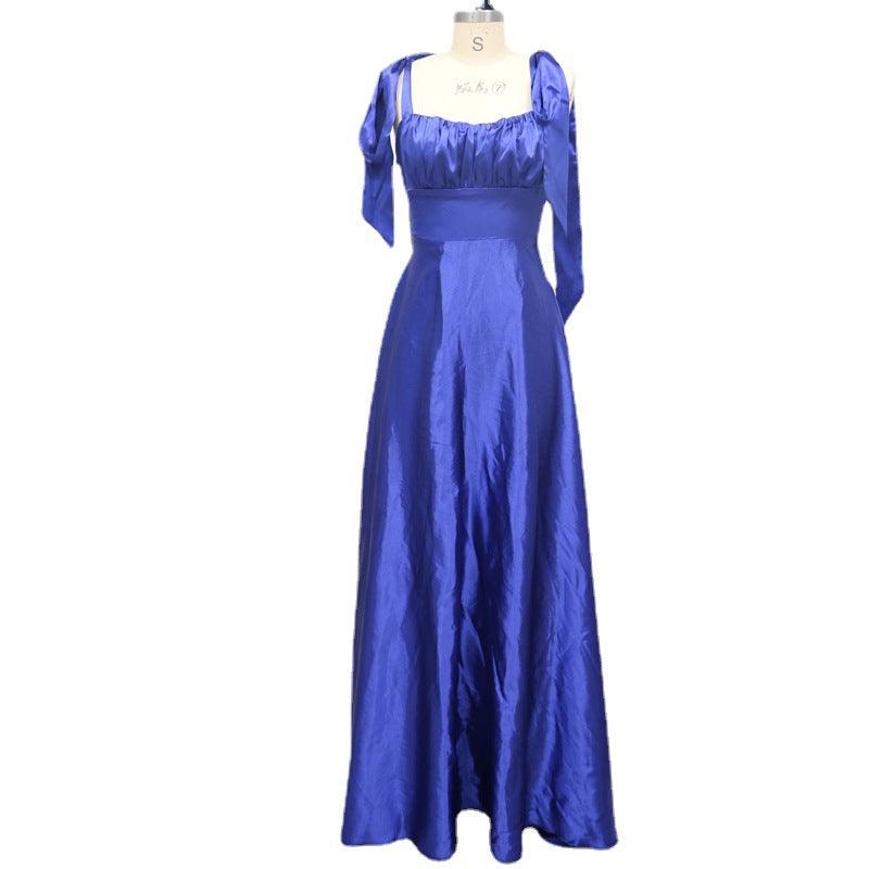 Fashion Sleeveless Camisole Gown Bridesmaid Evening Dress Dress Women - Nioor