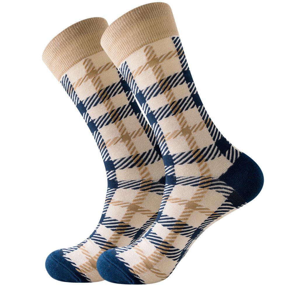 Square Men's Mexican Wave Women's Socks Diamond Trendy - Nioor