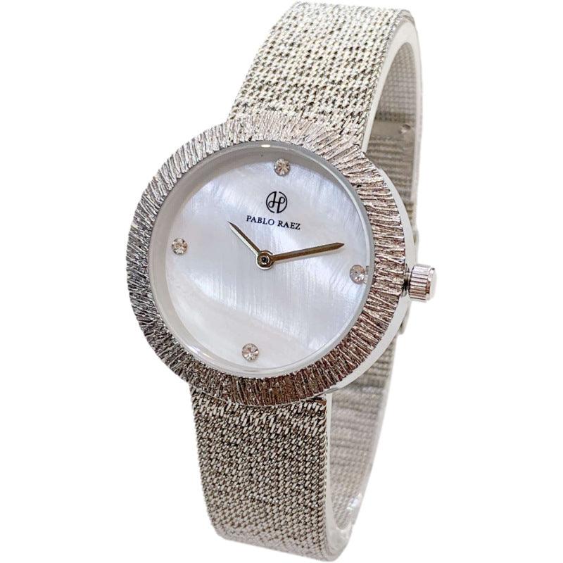 Fashionable And Trendy Mid-vintage Style Ladies' Steel Band Watch - Nioor