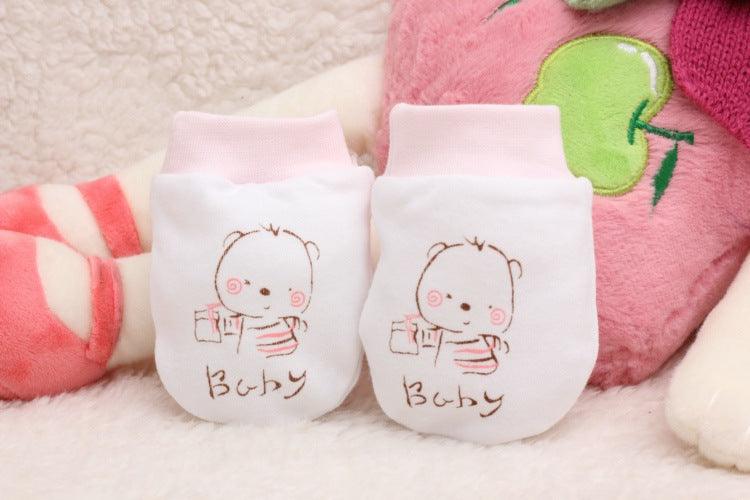 Cartoon Anti-scratch Face Gloves For Baby Products - Nioor