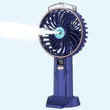 Spray Handheld Fan Digital Display Screen Charging Long Battery Life