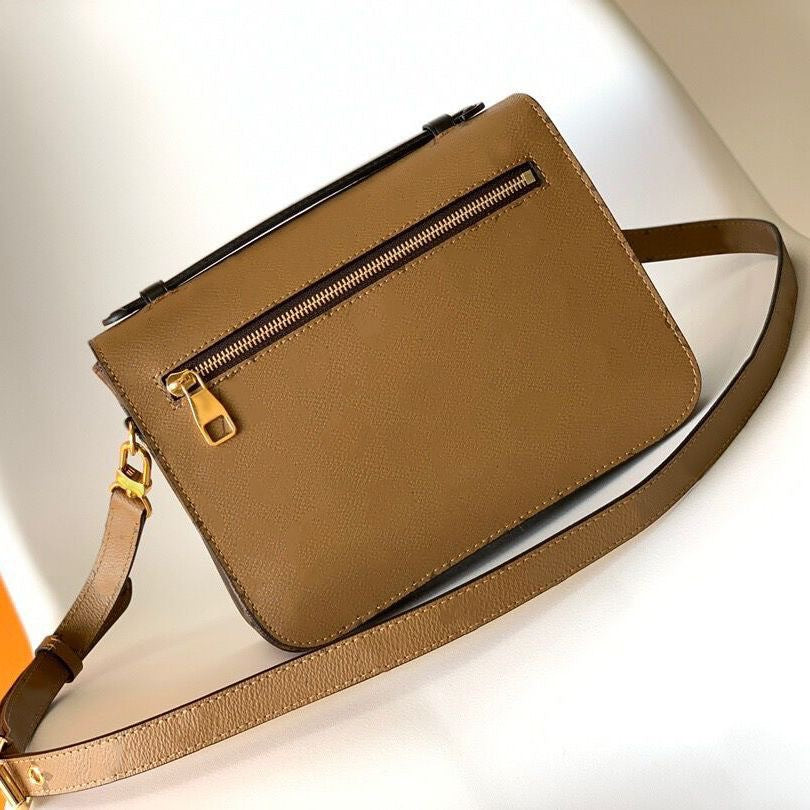 Women's Color Matching Messenger All-match Shoulder L Square Bag