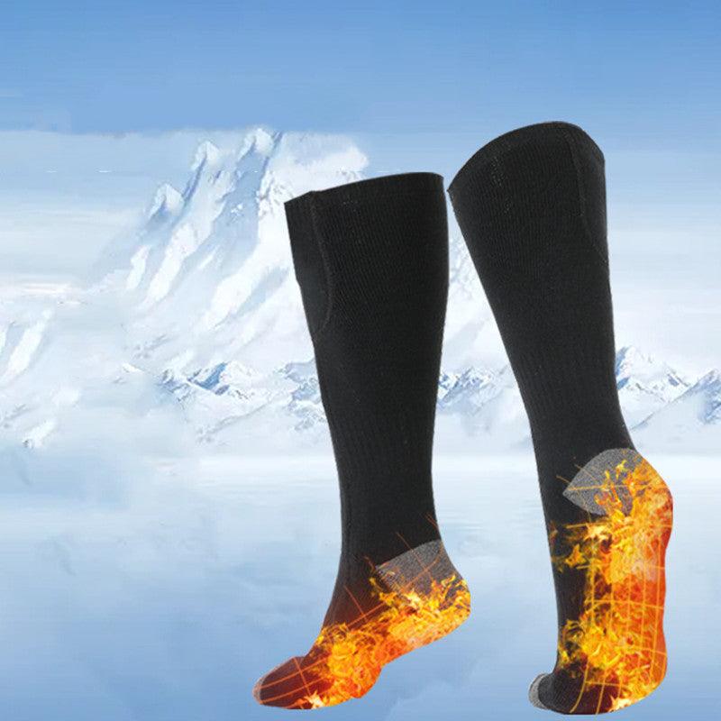 Men's And Women's Outdoor Fashion Full Foot Heating Socks - Nioor