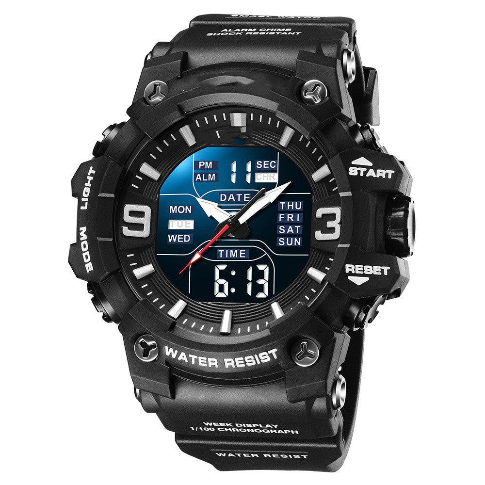 Men's Sports Waterproof Multifunctional Electronic Watch - Nioor