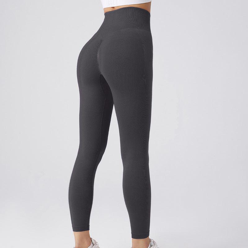 Seamless Leggings Yoga Pants Tummy Control Workout Running Yoga Leggings For Women - Nioor