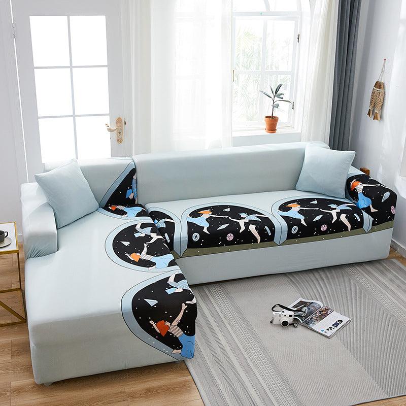 Hair cover sofa cover single double triple L sofa cover - Nioor