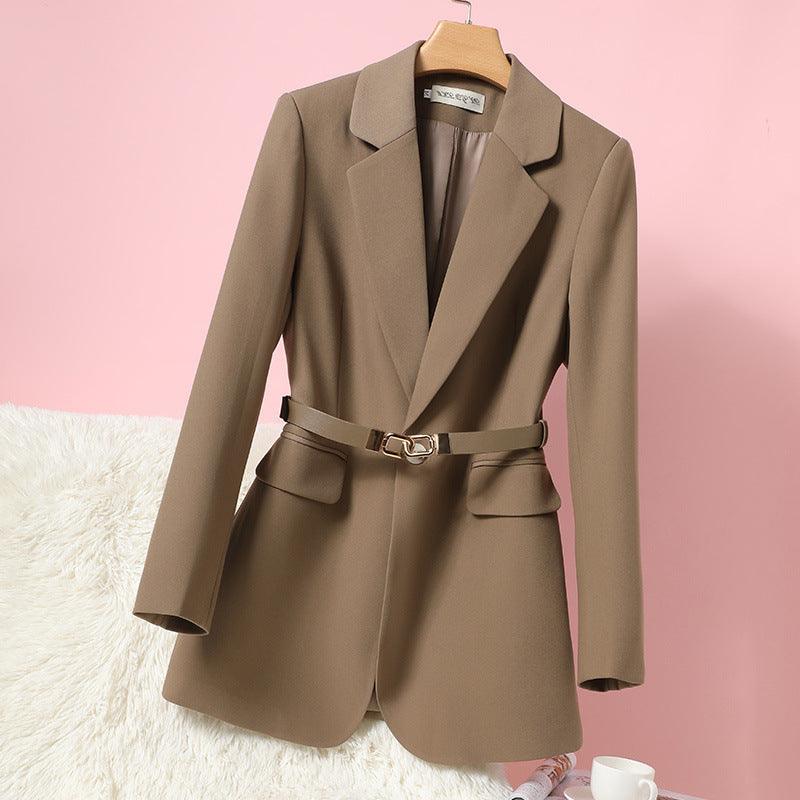 Women's Straight Tube Type Suit Jacket - Nioor