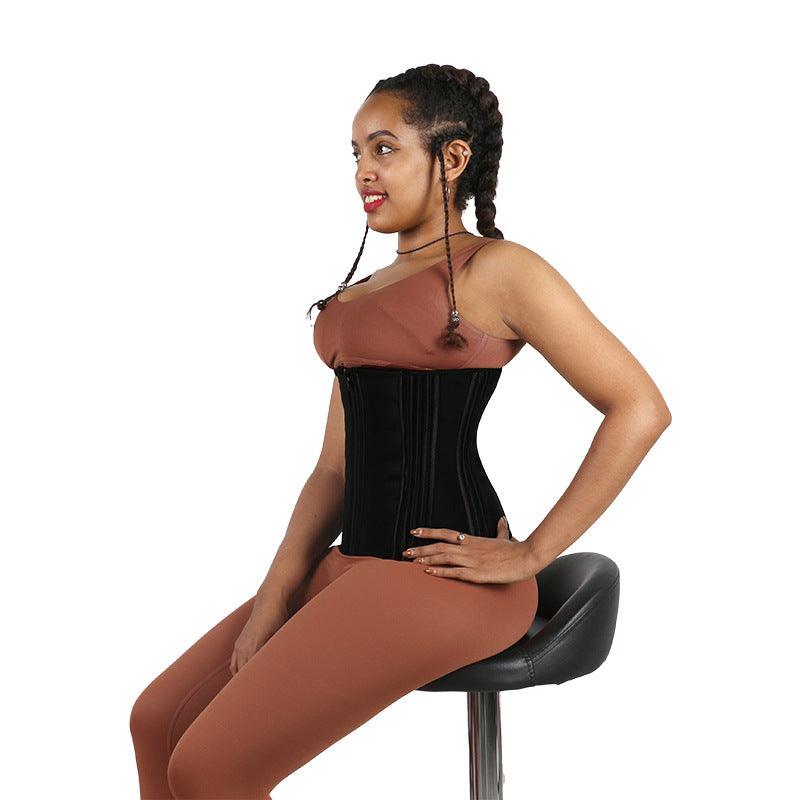 Latex Waist Trainer Waistband Sports Women's Belly Contracting - Nioor