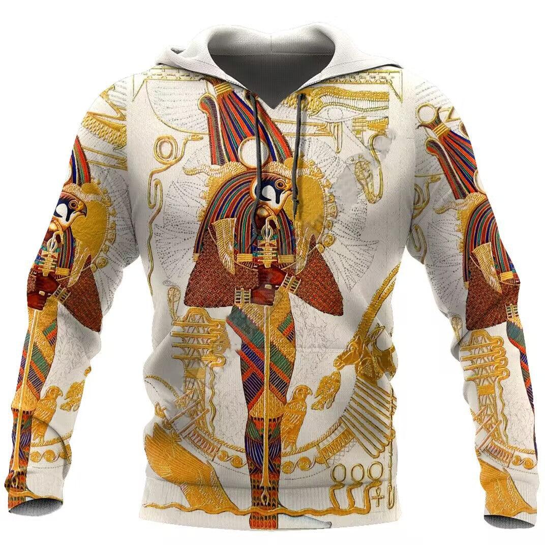 Spring And Autumn Fashion 3D Sweater Viking Warrior Printing - Nioor