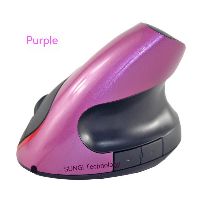 Wireless Vertical Vertical Rechargeable Battery Mouse Ergonomic Grip Mouse - Nioor