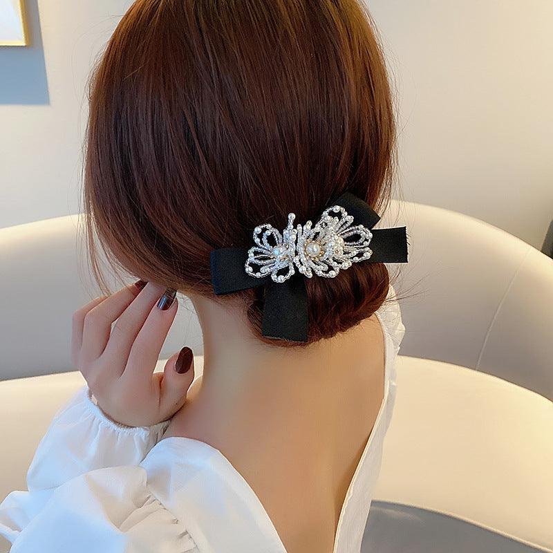 Temperament Bun Hair Hair Band Bow Tie Lazy Person Rubbber Band - Nioor