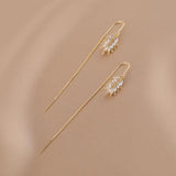 Descendants Of The Rich Tassel Ear String Earring Spring And Summer - Nioor