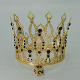 Baroque Golden Birthday Crown Cake Baking Decoration - Nioor