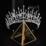 Shooting Wedding Dress With Makeup Headdress Super Beautiful Crown Crown - Nioor