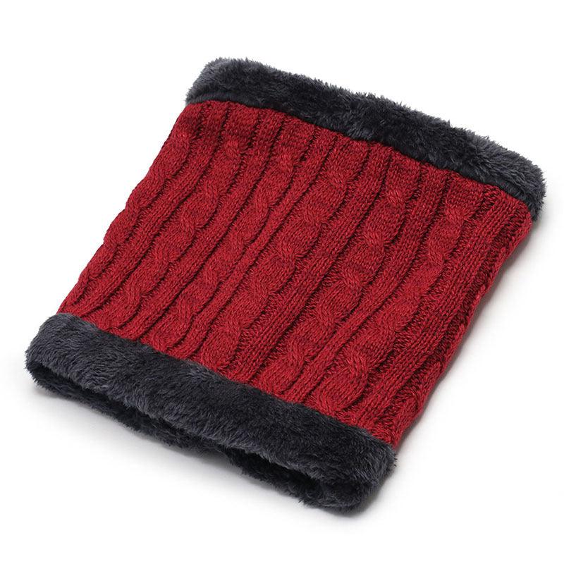 Men's Fashion Knitted Padded Warm Scarf - Nioor