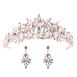 Bride Crystal Crown Hair Accessory - Nioor