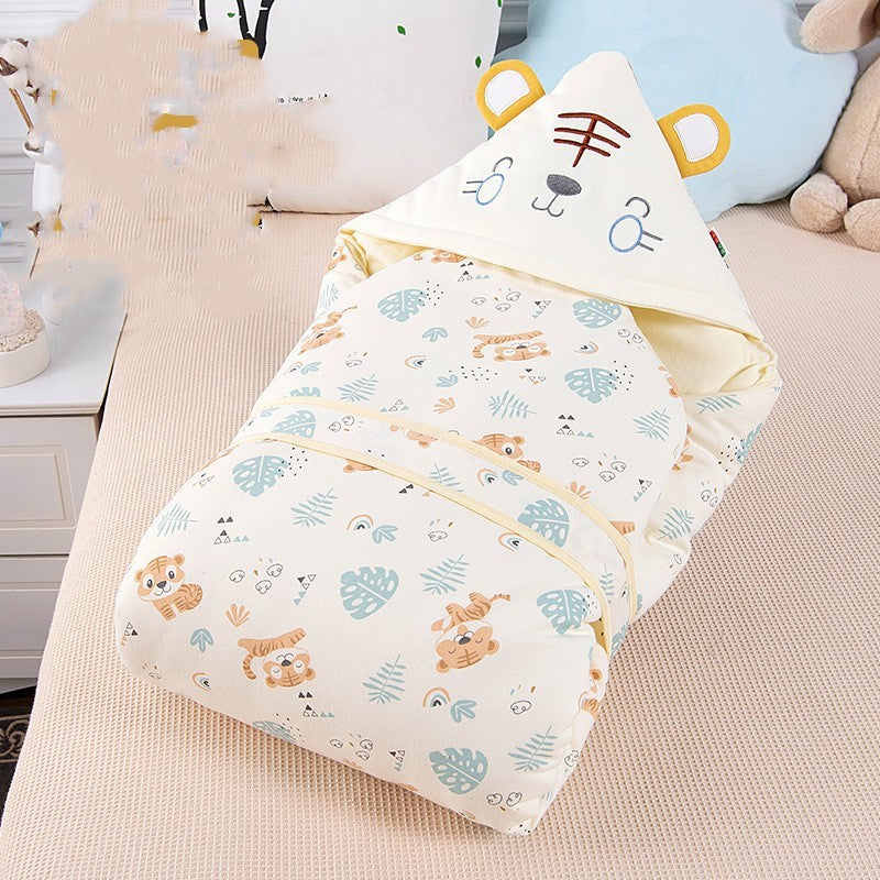 Summer Thin Section Spring And Autumn Cotton Double Wrapped Towel Baby Products