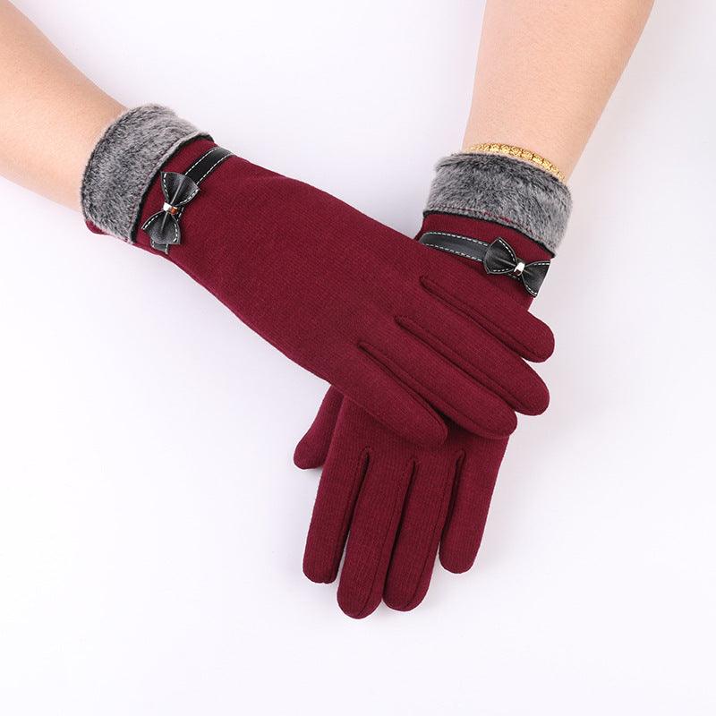 Women's Warm Winter Gloves With Non Down Touch Screen - Nioor