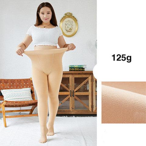 Bare Legs Plus Size Base Spring Summer Autumn And Winter Flesh Color Artifact - Nioor