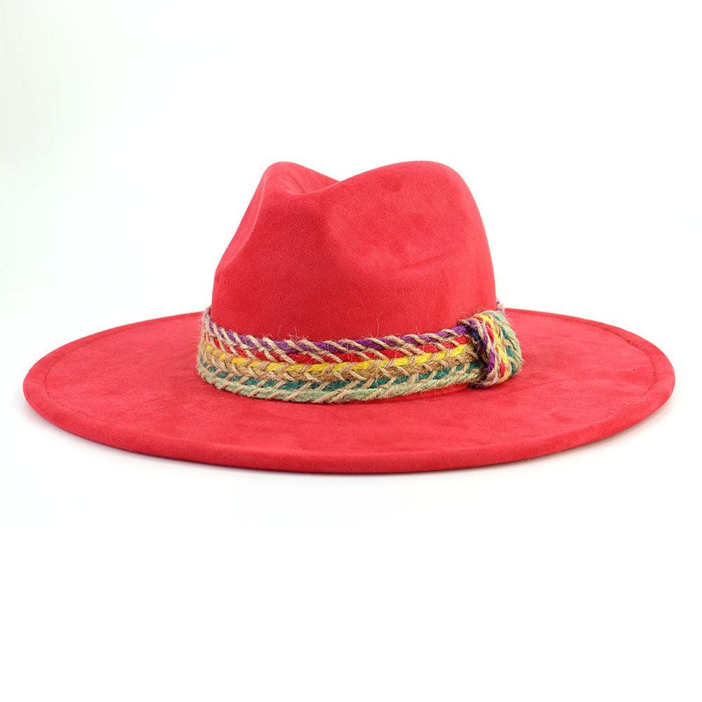 New Wide Brim Top Hat For Women - Nioor