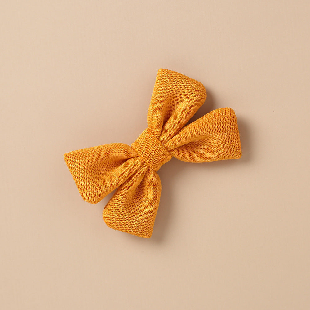 Retro Style Bow Children's Hair Edge Clip Jewelry