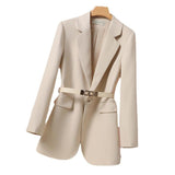 Women's Straight Tube Type Suit Jacket - Nioor