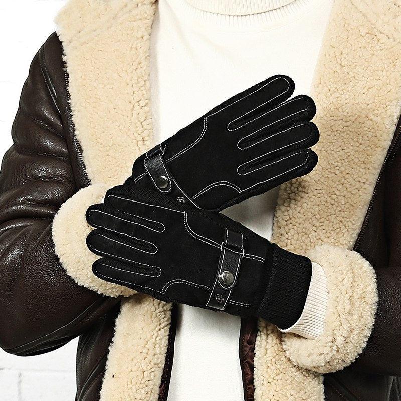 Warm Gloves Men's Autumn And Winter Touch Screen Gloves - Nioor