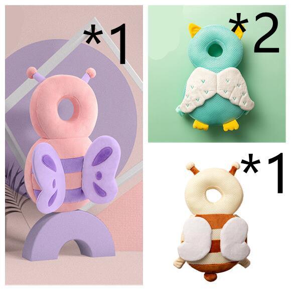 Baby Toddler Headrest Child Protection Baby Head Protection Cushion Cute Angel Wings - Nioor