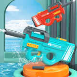 New P90 Electric Water Gun High-Tech Kids Toys Outdoor Beach Pool Large Capacity Summer Gel Blasting Water Gun For Adults - Nioor