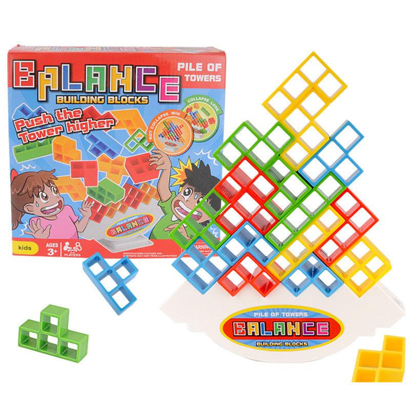 Balance Stacking Board Games Kids Adults Tower Block Toys For Family Parties Travel Games Boys Girls Puzzle Buliding Blocks Toy - Nioor