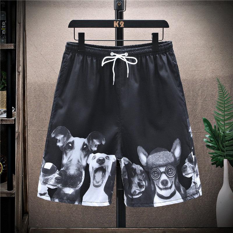 Men's Casual Ice Silk Shorts - Nioor