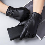 Outdoor Riding Business Men's Leather Gloves - Nioor