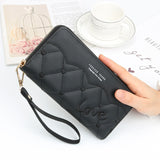 Women's Fashion New Long Money Zipper Wallet