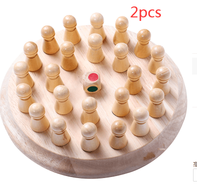 Children's Wooden Educational Toys Memory Chess Kid Early Education Toys - Nioor