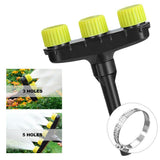 Agriculture Atomizer Nozzles Garden Lawn Water Sprinklers Irrigation Spray Adjustable Nozzle Tool - Nioor