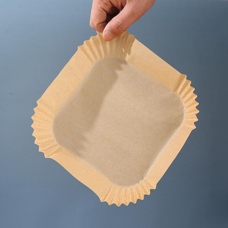 Air Fryer Disposable Paper Liners Parchment Paper Liner Non-Stick Air Fryer Paper Pads Oil Resistant Baking Paper Air Fryer Disposable Paper Liner Non-stick Disposable Liners - Nioor