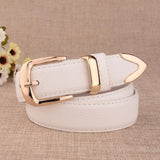 All-match Fashion Women's Casual Imitation Leather Belt - Nioor