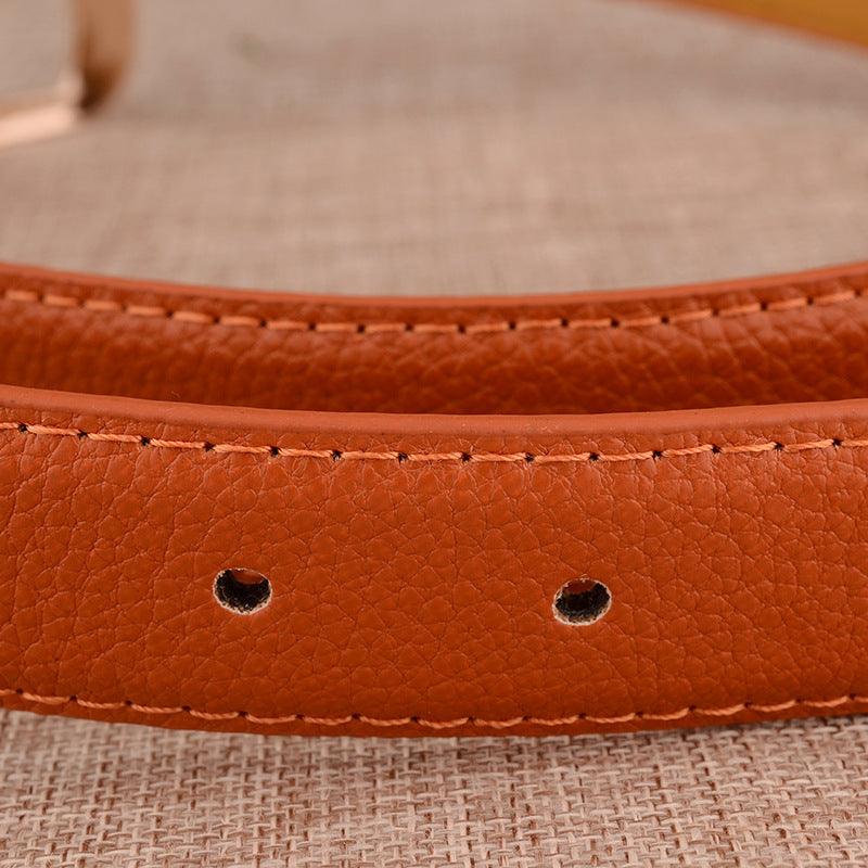 All-match Fashion Women's Casual Imitation Leather Belt - Nioor