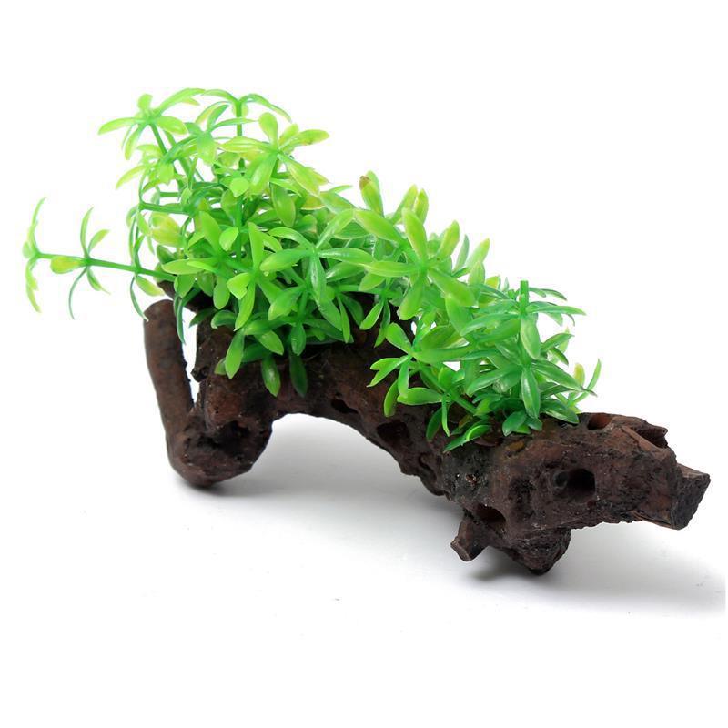 Amazon selling aquarium decorative wood plant aquatic aquatic vegetation simulation artificial decorative plant - Nioor