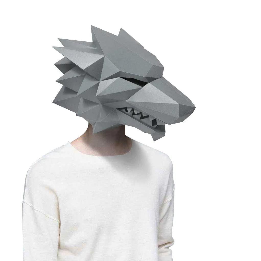 Animal paper model full face mask - Nioor