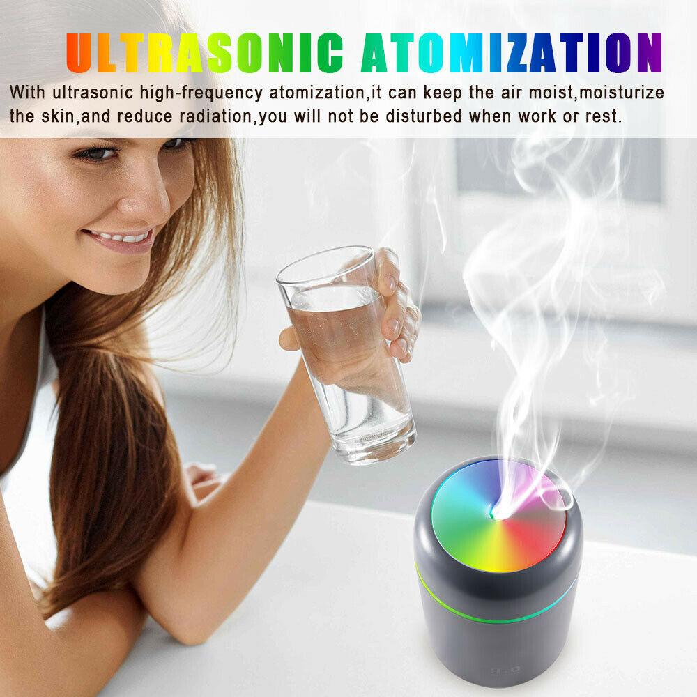 Aroma Essential Oil Diffuser Grain Ultrasonic Air LED Aromatherapy Humidifier - Nioor